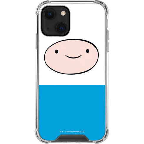Adult Swim Adventure Time Finn Mertens iPhone 14 Clear Case